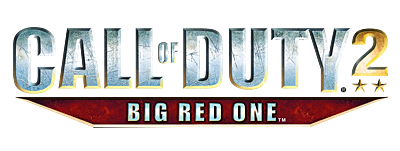 Call of Duty 2: Big Red One - Clear Logo Image