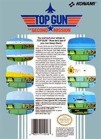 Top Gun: The Second Mission - Box - Back Image