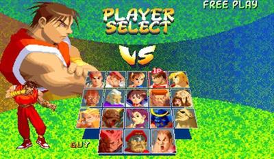 Street Fighter Alpha 2 - Screenshot - Game Select Image