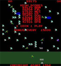 Millipede - Screenshot - High Scores Image