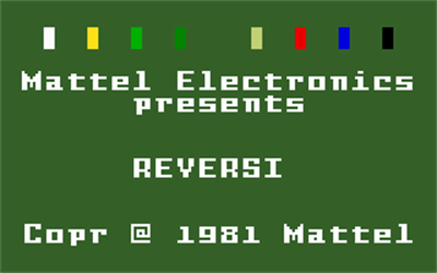Reversi - Screenshot - Game Title