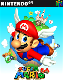 Super Mario 64 - Fanart - Box - Front Image