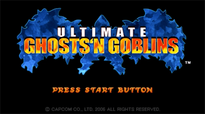 Ultimate Ghosts 'n Goblins - Screenshot - Game Title Image