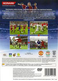 PES 2009: Pro Evolution Soccer - Box - Back Image