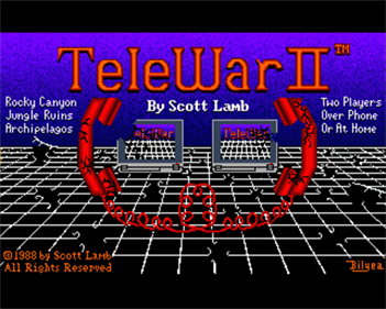 TeleWar II - Screenshot - Game Title Image