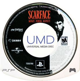 Scarface: Money. Power. Respect. - Disc Image