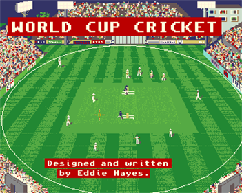 World Cup Cricket Masters - Screenshot - Game Title Image