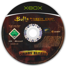 Buffy the Vampire Slayer: Chaos Bleeds - Disc Image