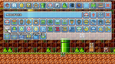 Mario Editor - Screenshot - Gameplay Image