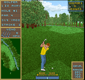 Golden Par Golf - Screenshot - Gameplay