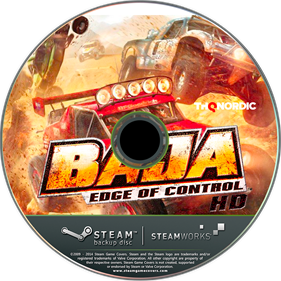 BAJA: Edge of Control HD - Fanart - Disc