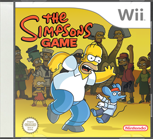 The Simpsons Game - Fanart - Box - Front Image