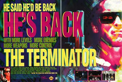 The Terminator - Advertisement Flyer - Front Image