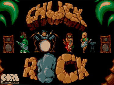 Chuck Rock - Screenshot - Game Title Image