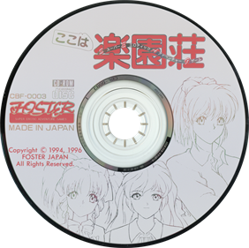 Koko wa Rakuensou - Disc Image