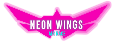 Neon Wings: Air Race - Clear Logo Image