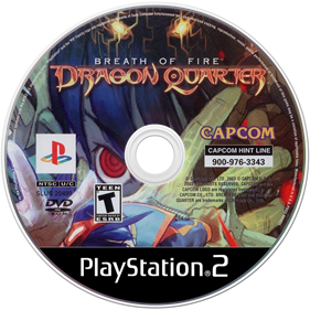 Breath of Fire: Dragon Quarter - Disc Image
