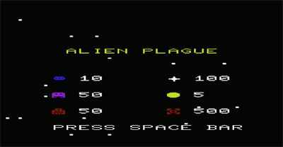Alien Plague - Screenshot - Game Title