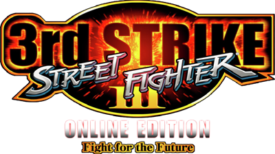 Street Fighter III: Third Strike Online Edition - Clear Logo Image