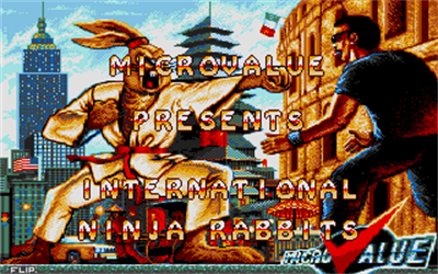 International Ninja Rabbits - Screenshot - Game Title Image
