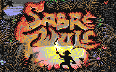 Sabre Wulf - Screenshot - Game Title Image