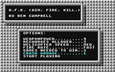AFK: Aim, Fire, Kill - Screenshot - Game Title Image