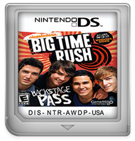 Big Time Rush: Backstage Pass - Fanart - Cart - Front Image