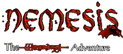 Nemesis: The Wizardry Adventure - Clear Logo Image