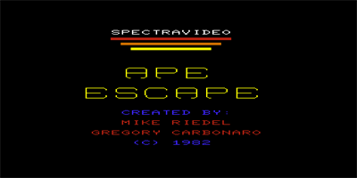 Ape-Escape - Screenshot - Game Title Image