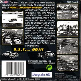 V-Rally: Championship Edition - Box - Back Image