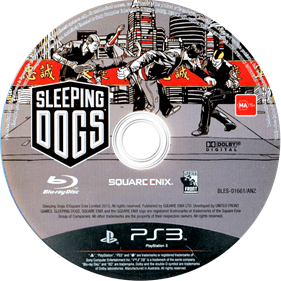 Sleeping Dogs - Disc Image