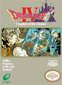 Dragon Warrior IV - Fanart - Box - Front Image