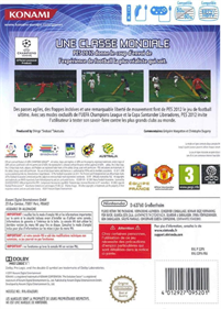 PES 2012: Pro Evolution Soccer - Box - Back Image