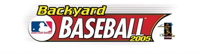 Backyard Baseball 2005 - Clear Logo Image