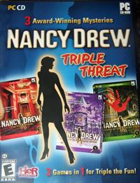 Nancy Drew Triple Threat - Box - Front Image