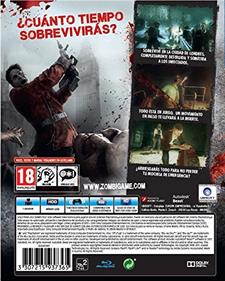 Zombi - Box - Back Image