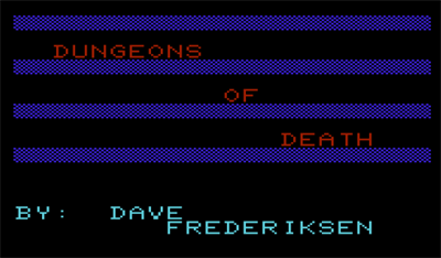 Dungeons of Death - Screenshot - Game Title Image