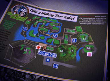 Zoo Disc Golf - Screenshot - Gameplay Image