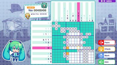 Hatsune Miku Logic Paint S - Screenshot - Gameplay Image