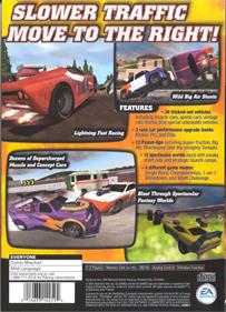 Rumble Racing - Box - Back Image