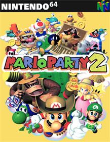 Mario Party 2 - Fanart - Box - Front Image