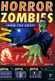 Horror Zombies from the Crypt - Advertisement Flyer - Front Image