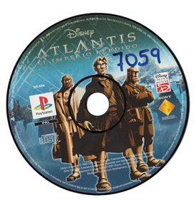 Disney's Atlantis: The Lost Empire - Disc Image