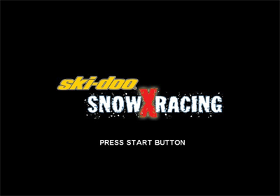 Ski-Doo: Snow X Racing - Screenshot - Game Title Image
