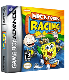 Nicktoons Racing - Box - 3D Image