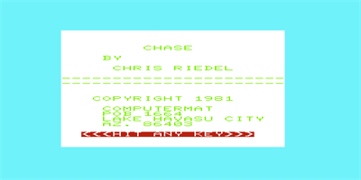 Chase - Screenshot - Game Title Image