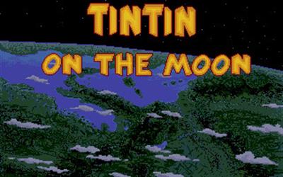 Tintin on the Moon - Screenshot - Game Title Image