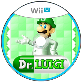 Dr. Luigi - Fanart - Disc Image