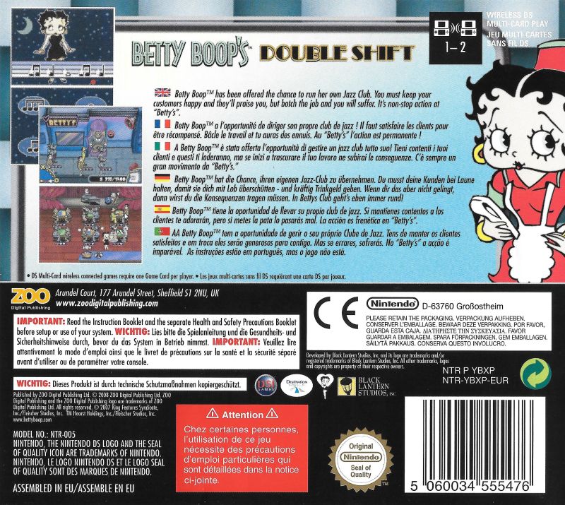 Betty Boop's Double Shift Images - LaunchBox Games Database