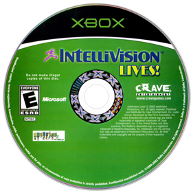 Intellivision Lives! - Disc Image